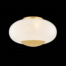 Mitzi by Hudson Valley Lighting H899501-AGB - Lottie Flush Mount