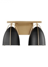 Visual Comfort & Co. Studio Collection 4451702EN3-848 - Norman Two Light Wall / Bath