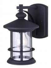 Canarm IOL315BK - Treehouse 1 Light Outdoor Lantern, Black Finish