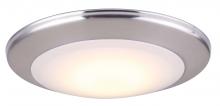 Canarm LED-SM6DL-BN-C - Led Edgeless Integrated Light, Brushed Nickel Finish