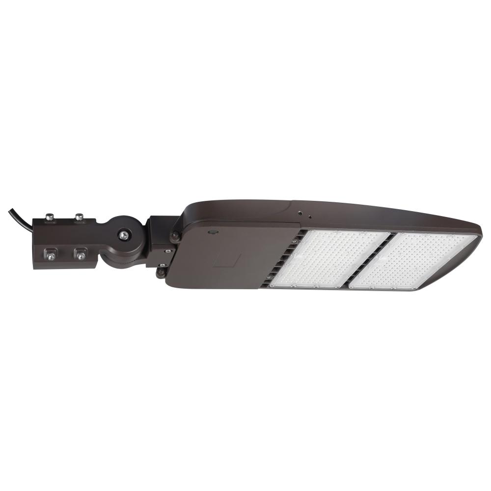 LED Area Light Type III; 300W; Bronze Finish; 5000K; 120-277V