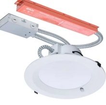 Nuvo S21607 - 38W Field Selectable LED 10-Inch Commercial Downlight; Dual Dimming; Integrated Emergency Driver;