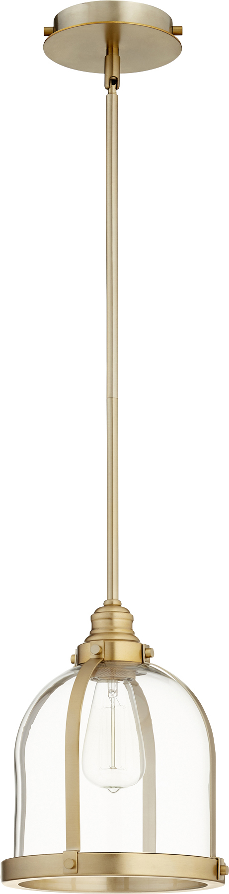 BANDED DOME PEND - AGB