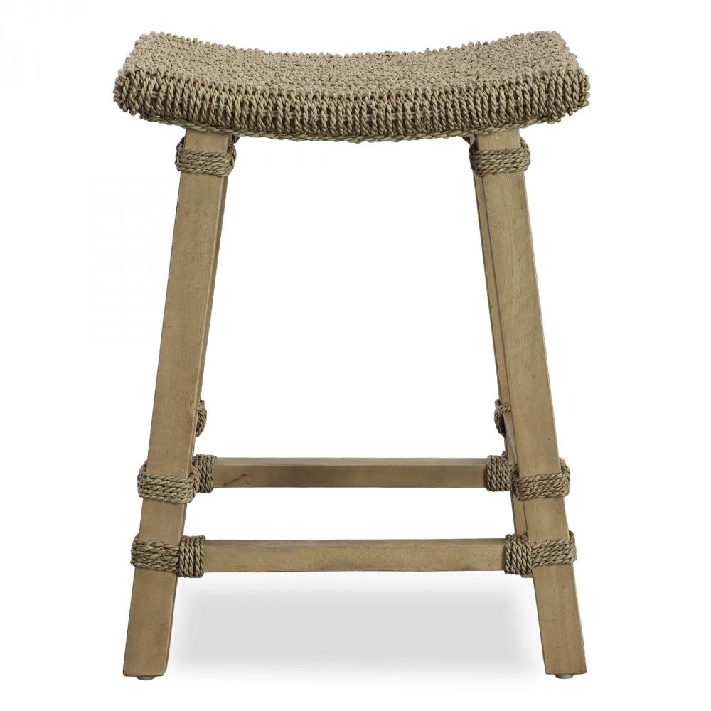 Uttermost Everglade Sea Grass Counter Stool