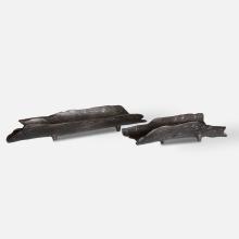 Uttermost 17593 - Uttermost Caryn Nickel Trays Set/2