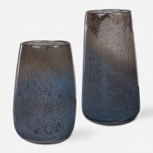 Uttermost 17762 - Uttermost Ione Seeded Glass Vases Set/2
