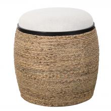 Uttermost 23582 - Uttermost Island Straw Accent Stool