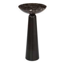 Uttermost 50186 - Uttermost Hastings Brown Marble Accent Table