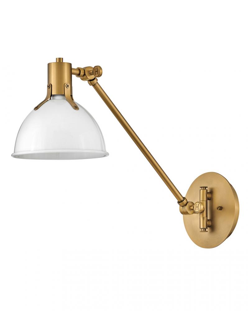 Medium Swing Arm Single Light Sconce