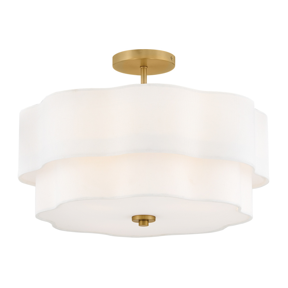Medium Semi-Flush Mount