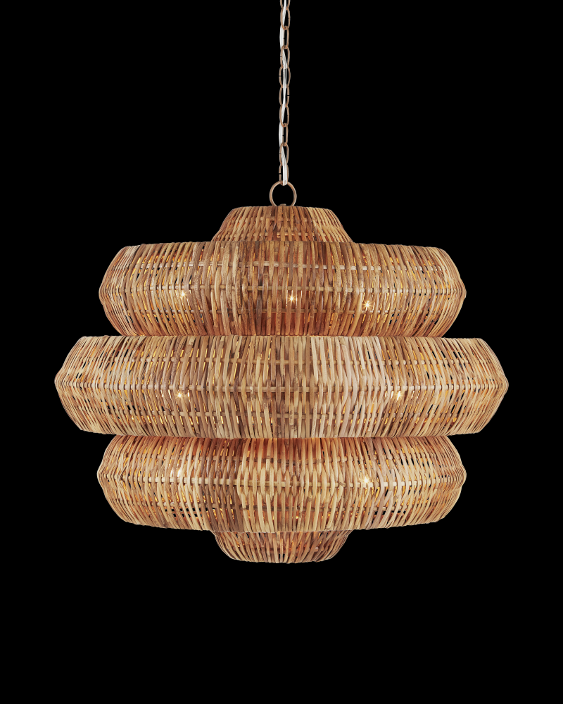 Antibes Medium Natural Chandelier