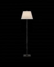 Currey 8000-0049 - Lohn Black Floor Lamp