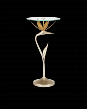 Currey 4000-0147 - Paradiso Silver & Gold Accent Table