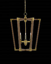 Currey 9000-0220 - Bastian Medium Chestnut Lantern