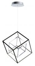 ET2 E30584-BKPC - 4 Square-Single Pendant